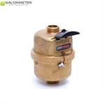 Volumetric super brass piston water meter